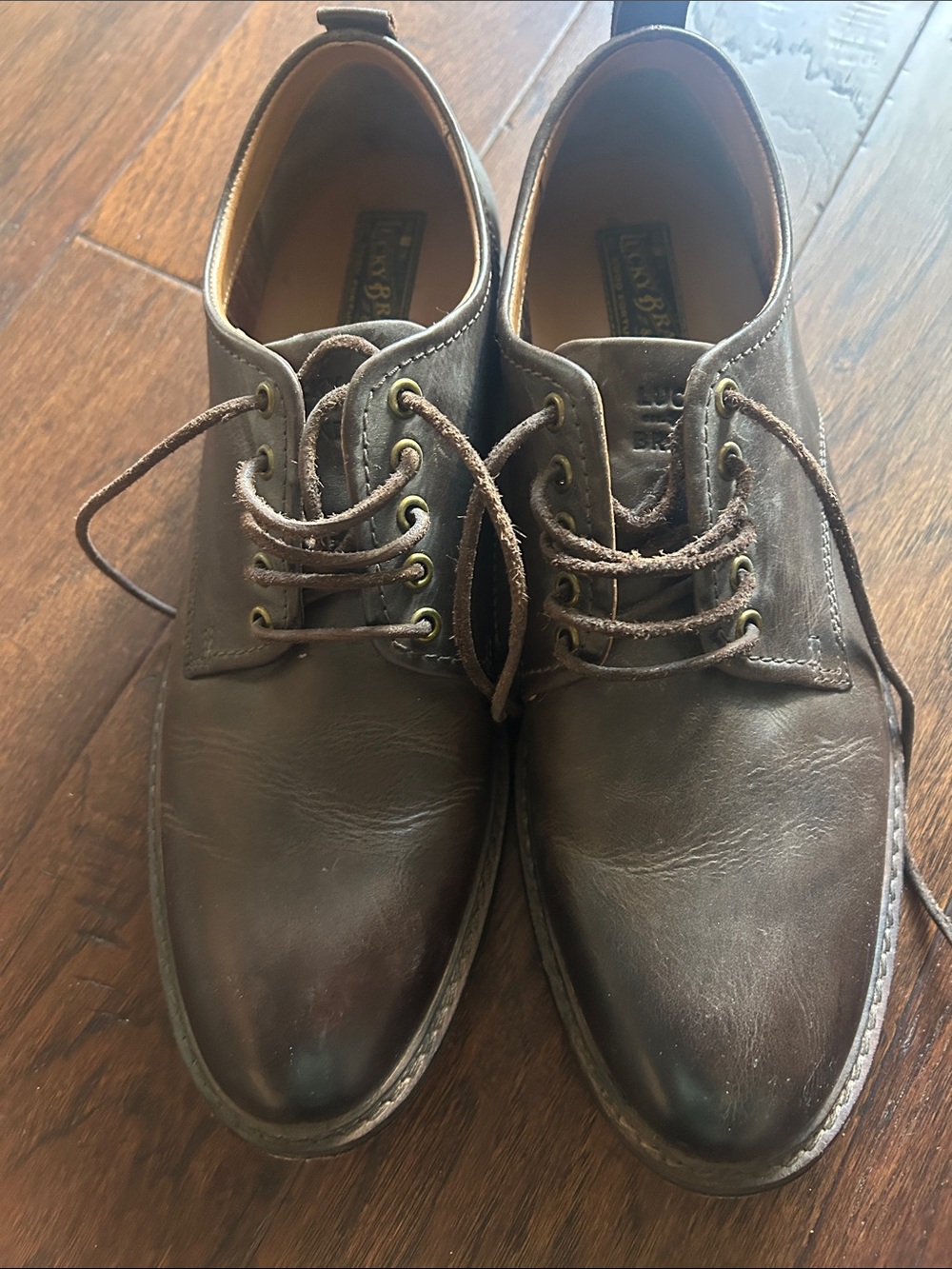 Lucky Brand Brown Leather Men’s Shoes - Unworn and Excellent Condition - Picture 5 of 10